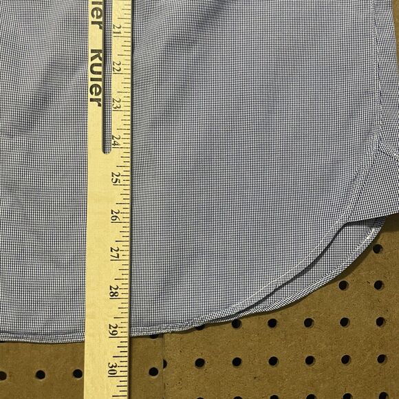 Brooks Brothers Black Fleece Button Down Shirt Mens M Blue Plaid Thom Browne BB0 - Picture 8 of 9